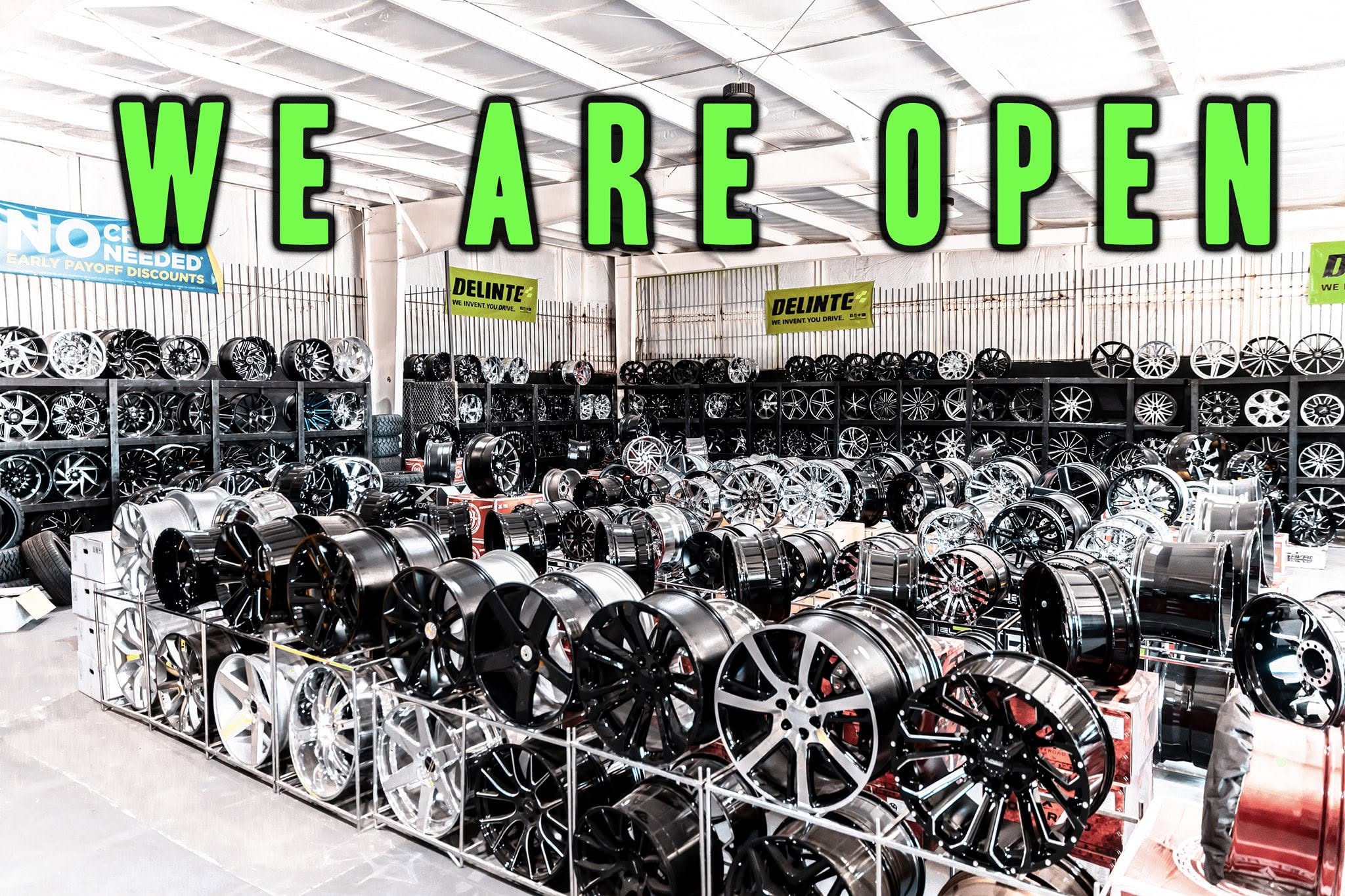 Off-road & truck wheels, wall to wall